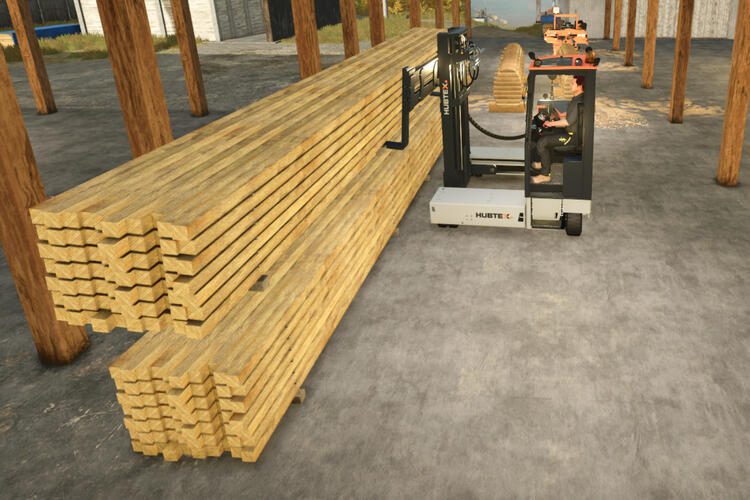 Auszug MAXX 45 mit Mastausschub im LS 25