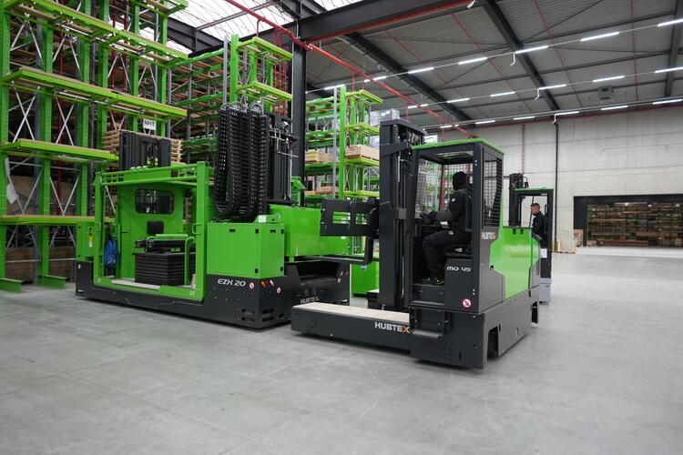 Phoenix MQ 45 und EZK 20 von Hubtex im Einsatz bei Habisreutinger