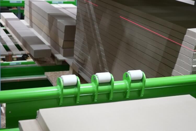 Nahaufnahme Hubtex Maschine