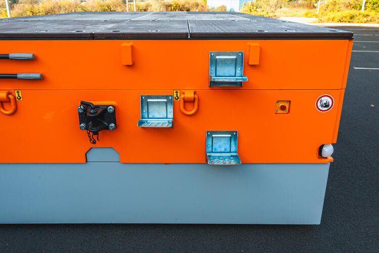 Close-up of the Hubtex SFX 65