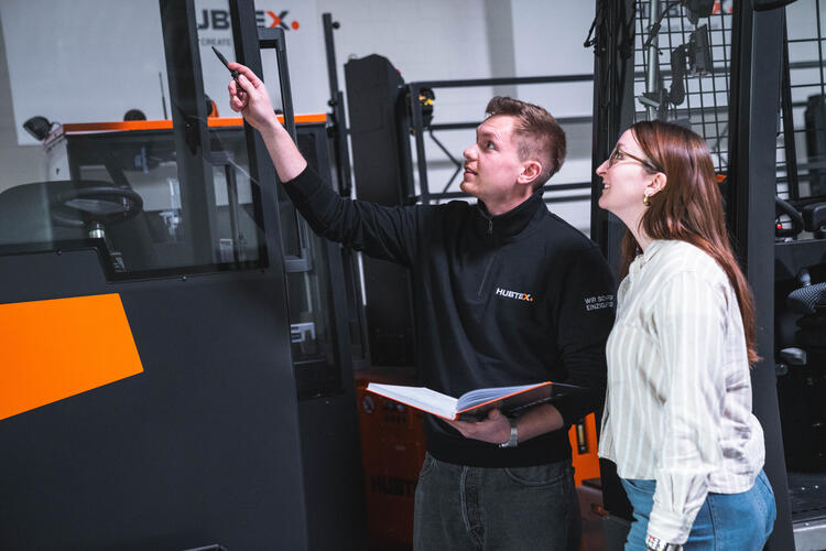 Paul Binsack, HUBTEX Student