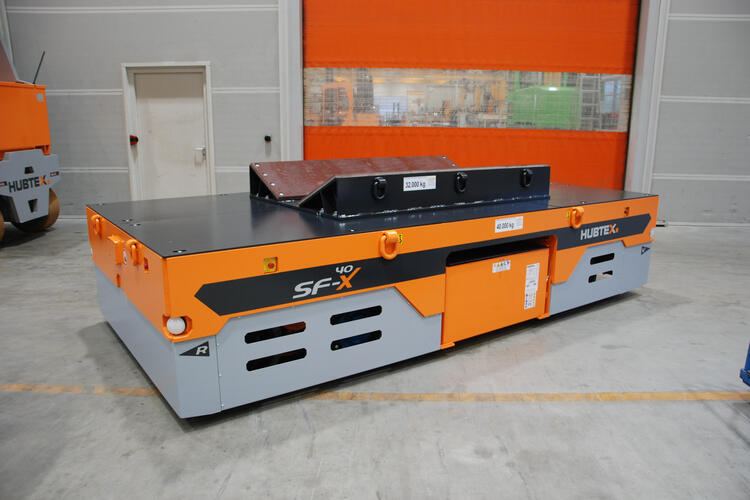 Schwerlastplattform SFX Coil-Handling-Lösung mit Funkfernsteuerung und PU-Soft-Bereifung