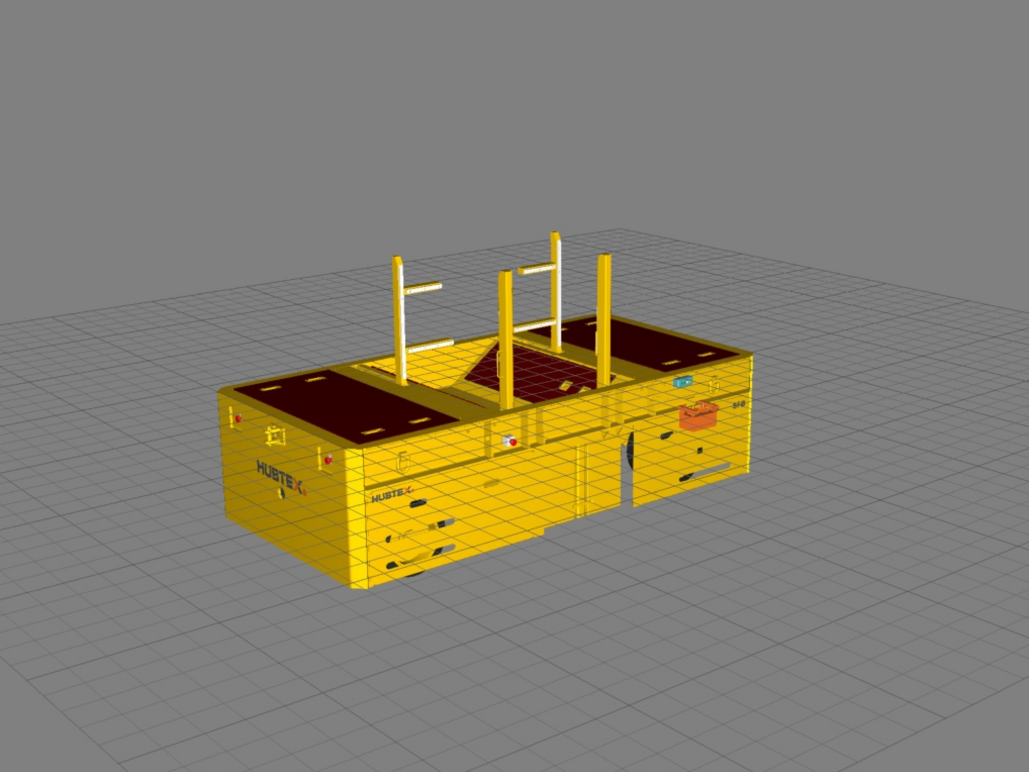 Modell des Plattformwagen