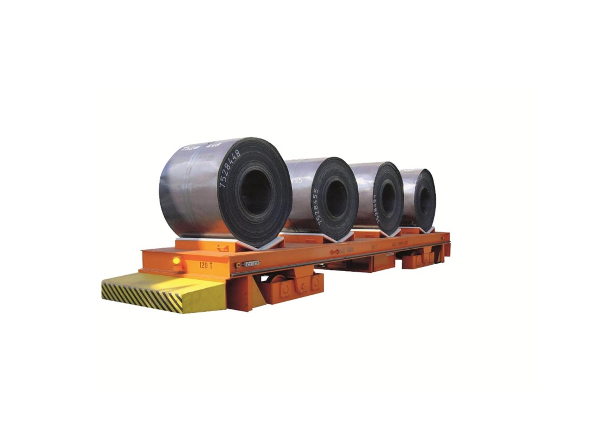 Rail-mounted trucks from HUBTEX