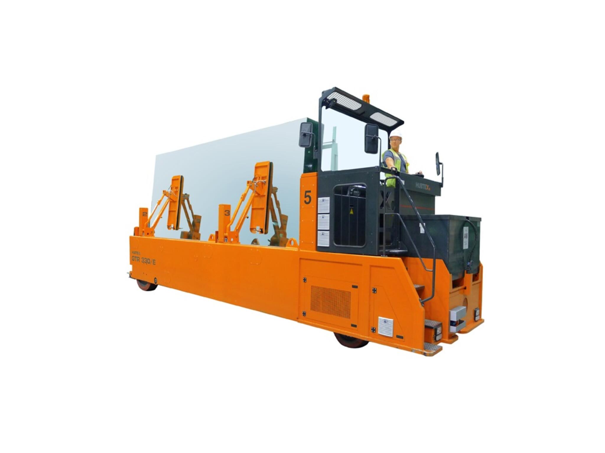 Transporter stelaży ze szkłem GTR