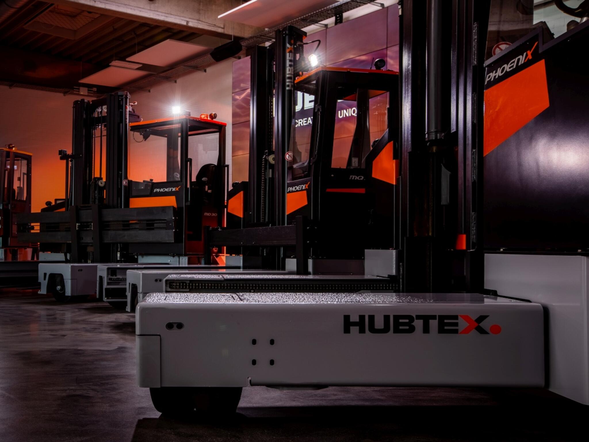 HUBTEX PhoeniX präsentiert sich in unserem neuen Kundenzentrum in Fulda