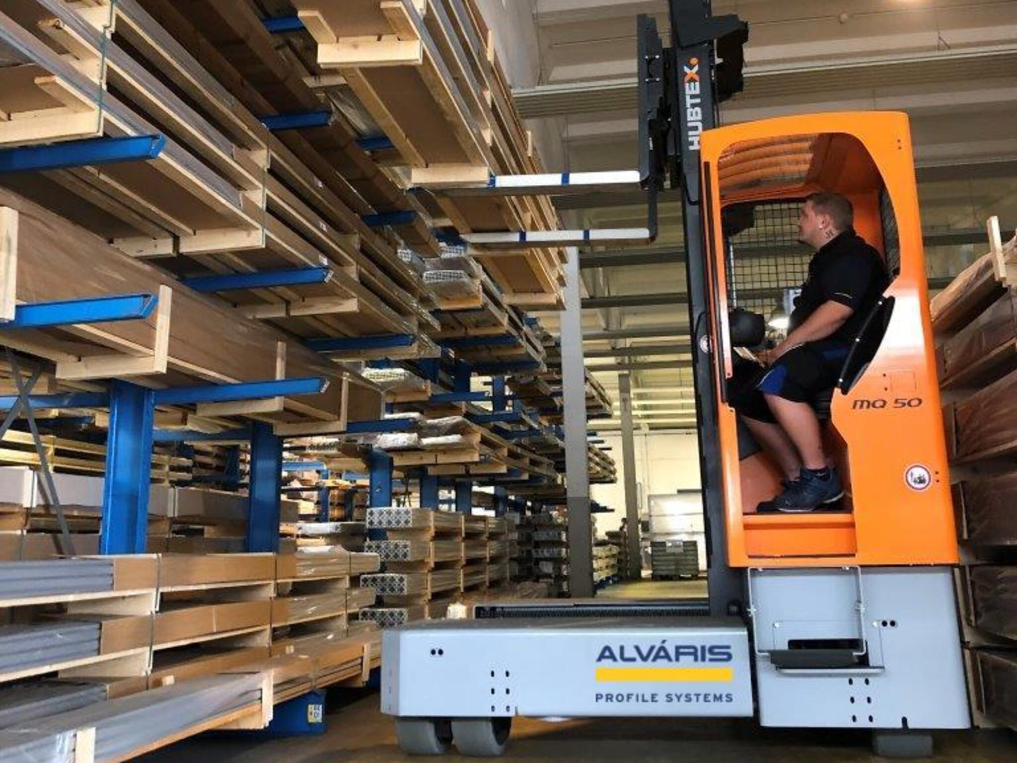 Alvaris Einsatz Mehrwege-Stapler Austria