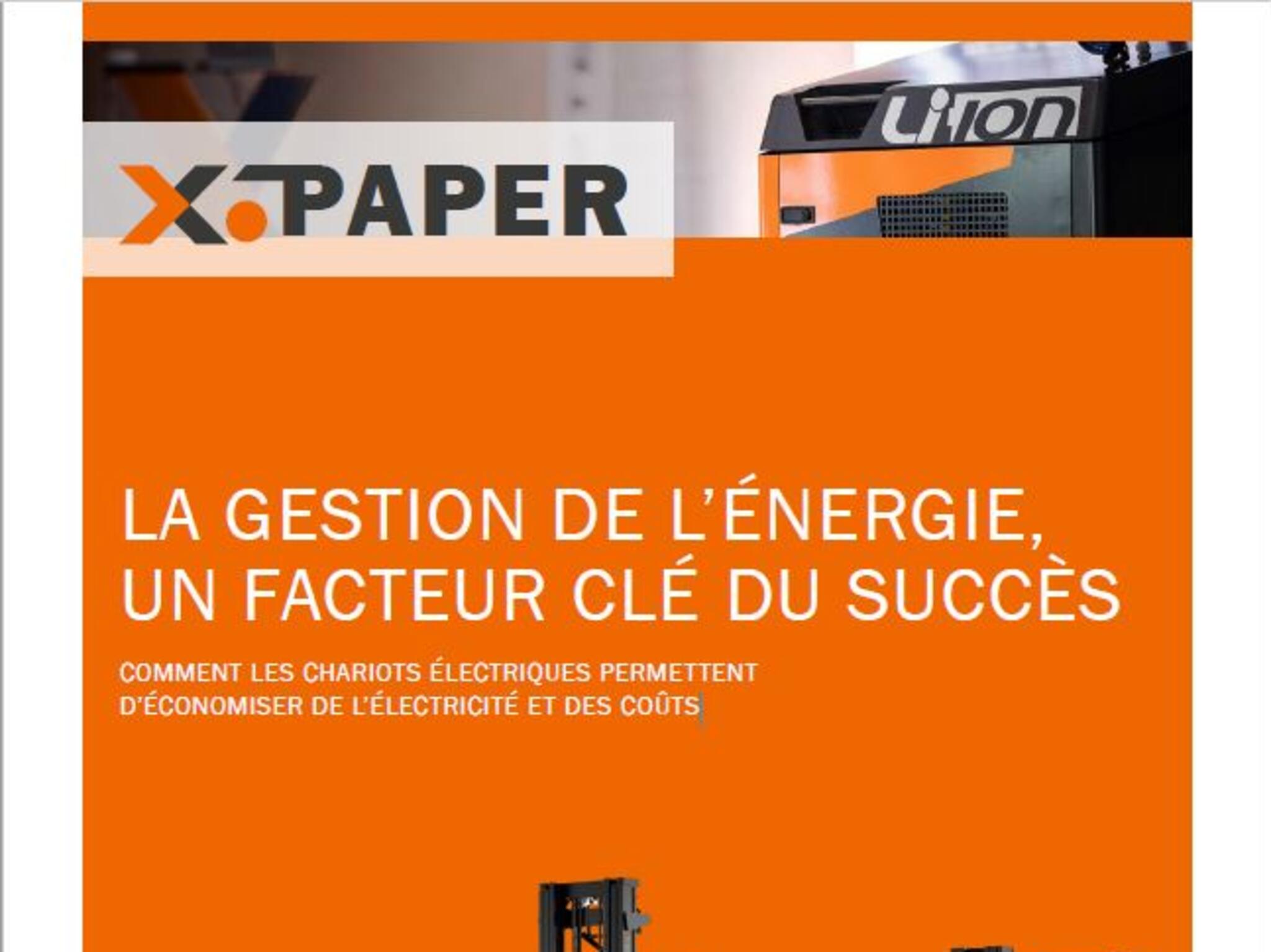 Livre Blanc: La Gestion de l'Énergie