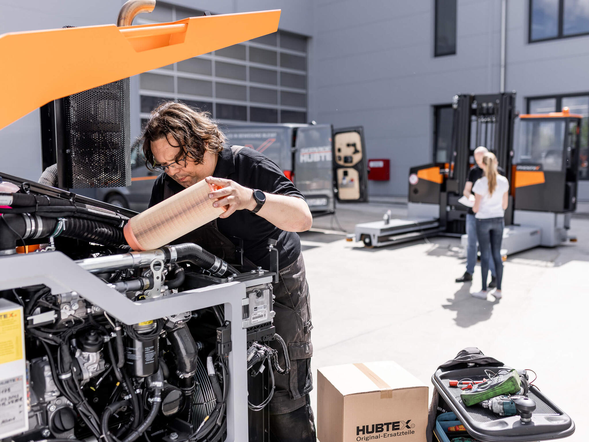 Konserwacja urządzeń HUBTEX