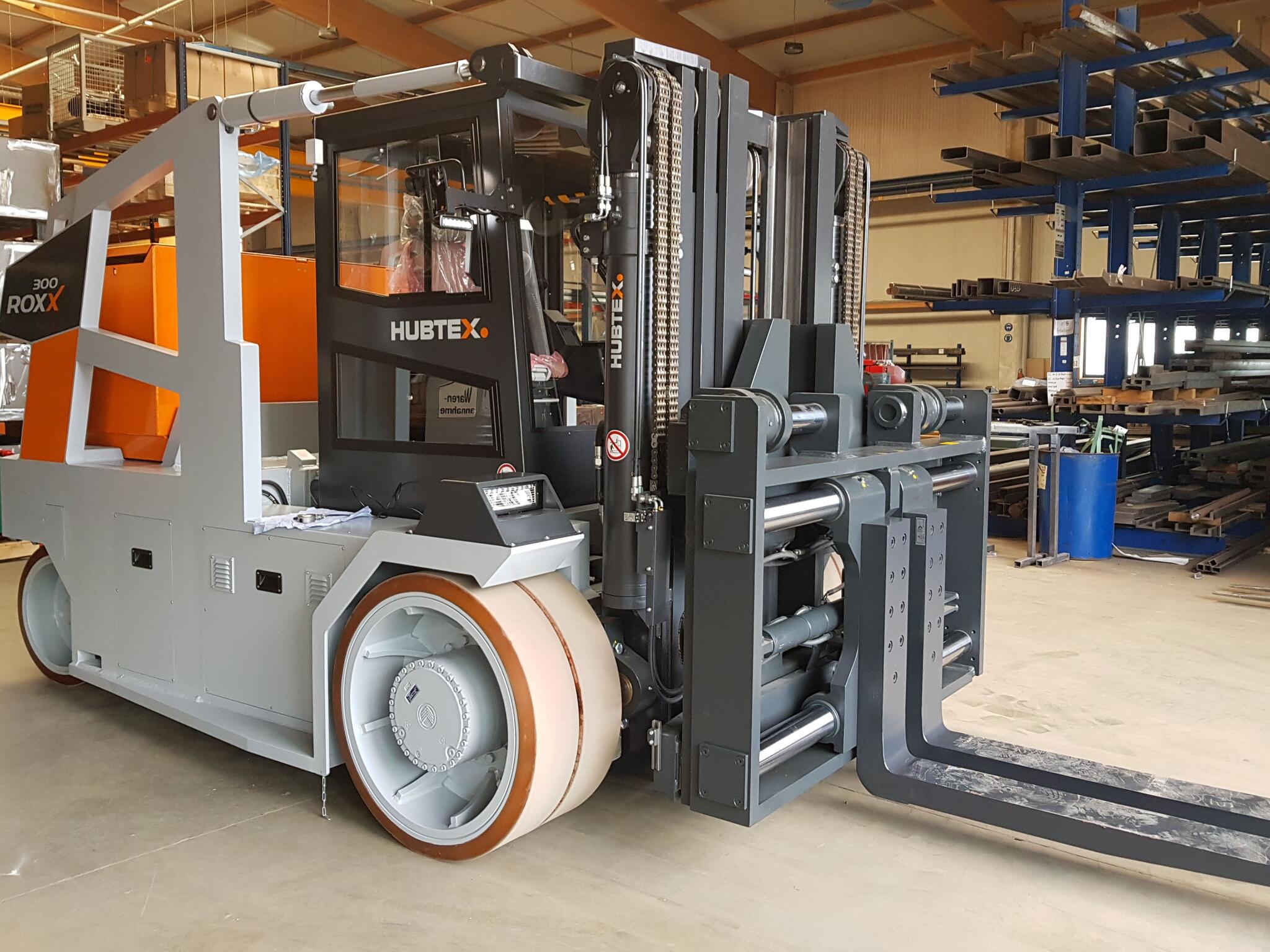 HUBTEX Schwerlast Kompaktstapler Hubmast