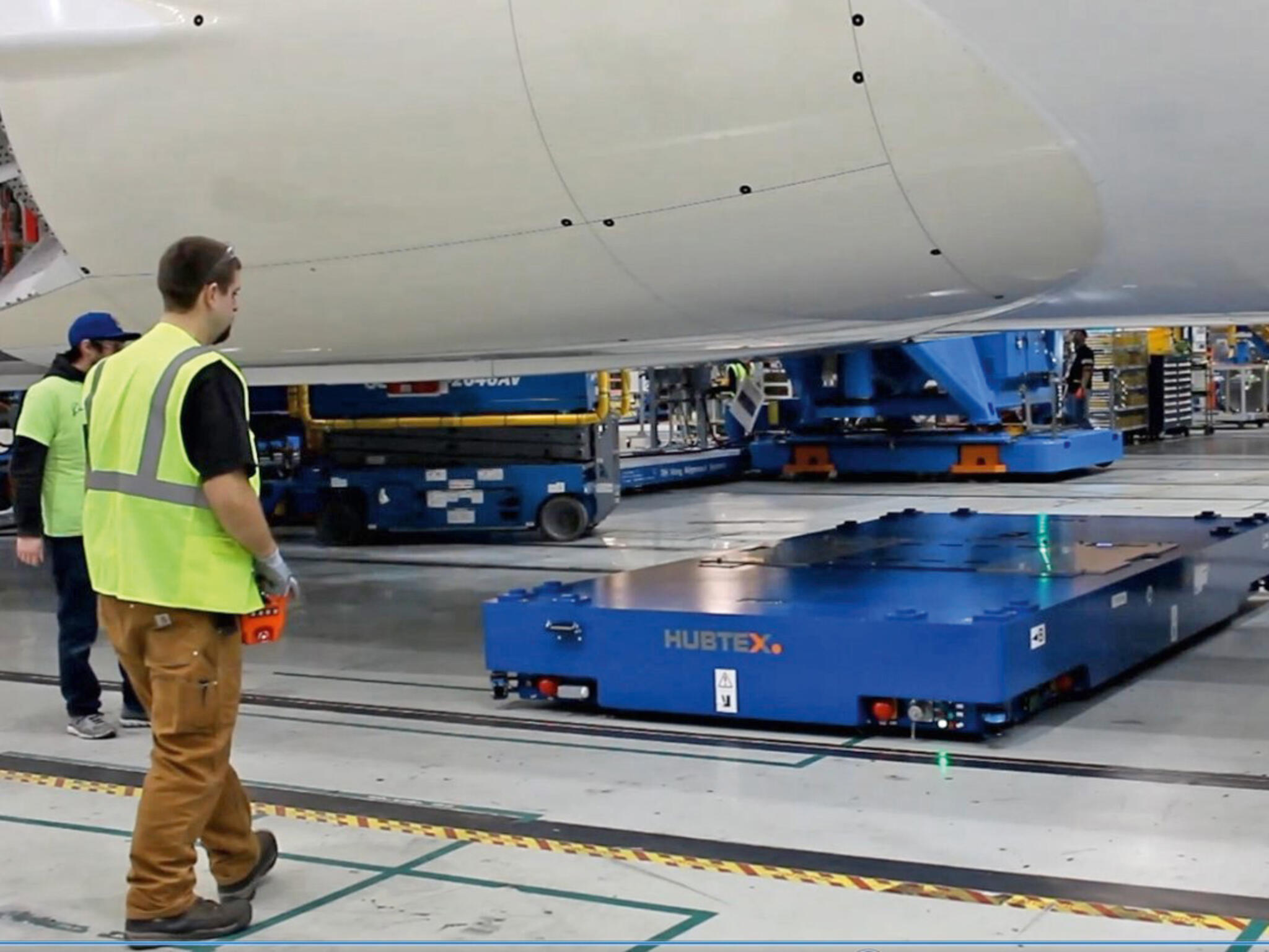 HUBTEX Heavy Duty Platform Truck