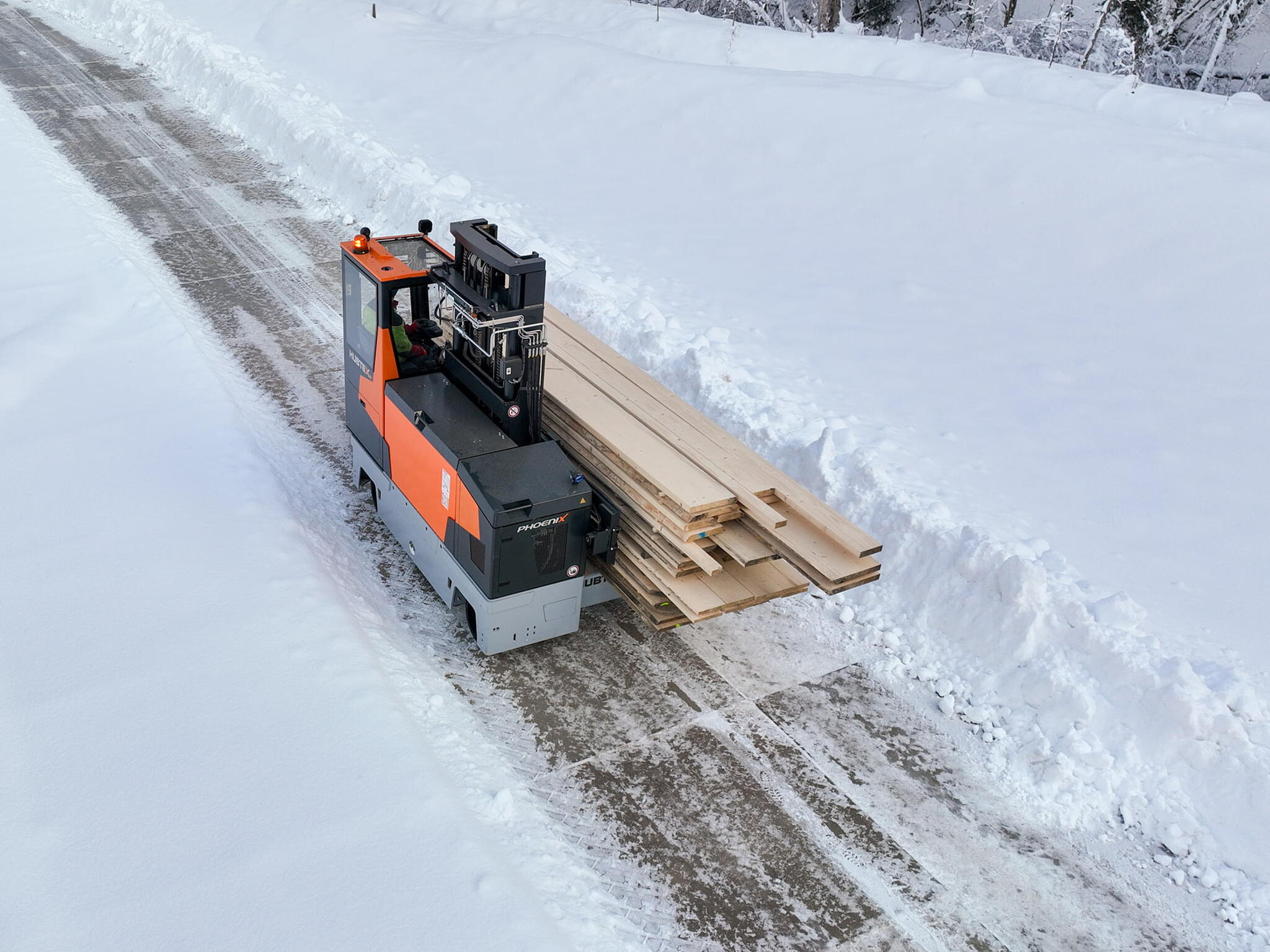 HUBTEX Phoenix outdoor use in snow