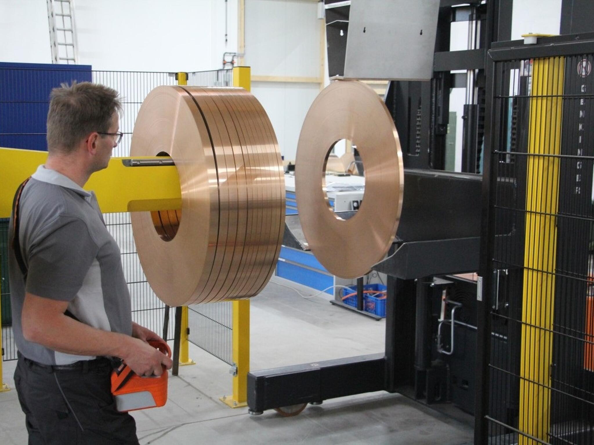 Coil Handling with a high lift truck