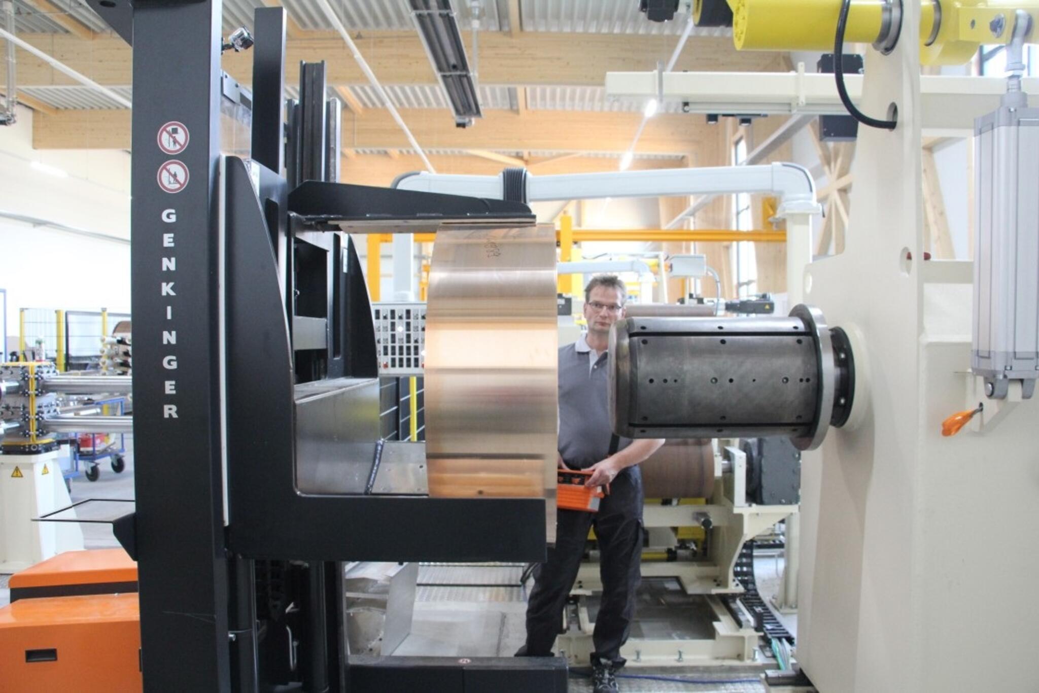 Coil Handling with a high lift truck