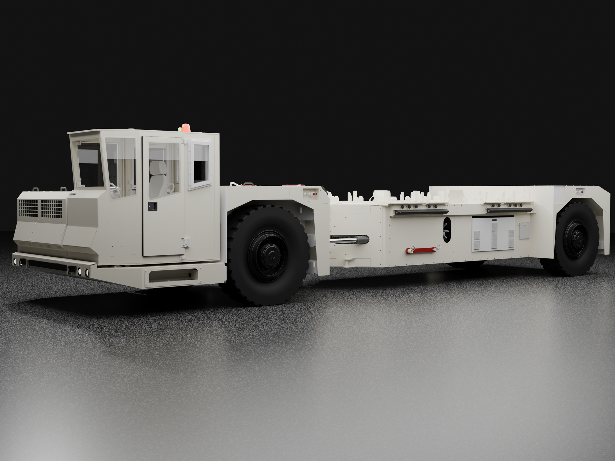 Sonderlösung für die BGE: Transportwagen TW von Hubtex