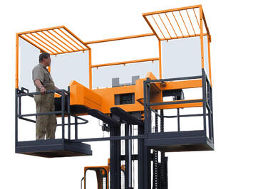 MQ 30 mit 2-seitiger Regalbedienungsplattform