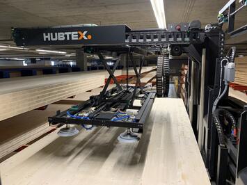 Die Vakuumsaugvorrichtung im Einsatz in der Holzindustrie