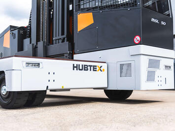 Hubtex MSL Mehrwege Seitenstapler Außengelände
