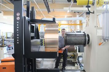 Coil Handling with a high lift truck