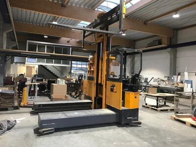 Used HUBTEX multidirectional sideloader VD 30, machine 48755