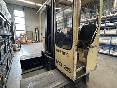 Used HUBTEX multidirectional sideloader MQ 25 AC, machine 60783