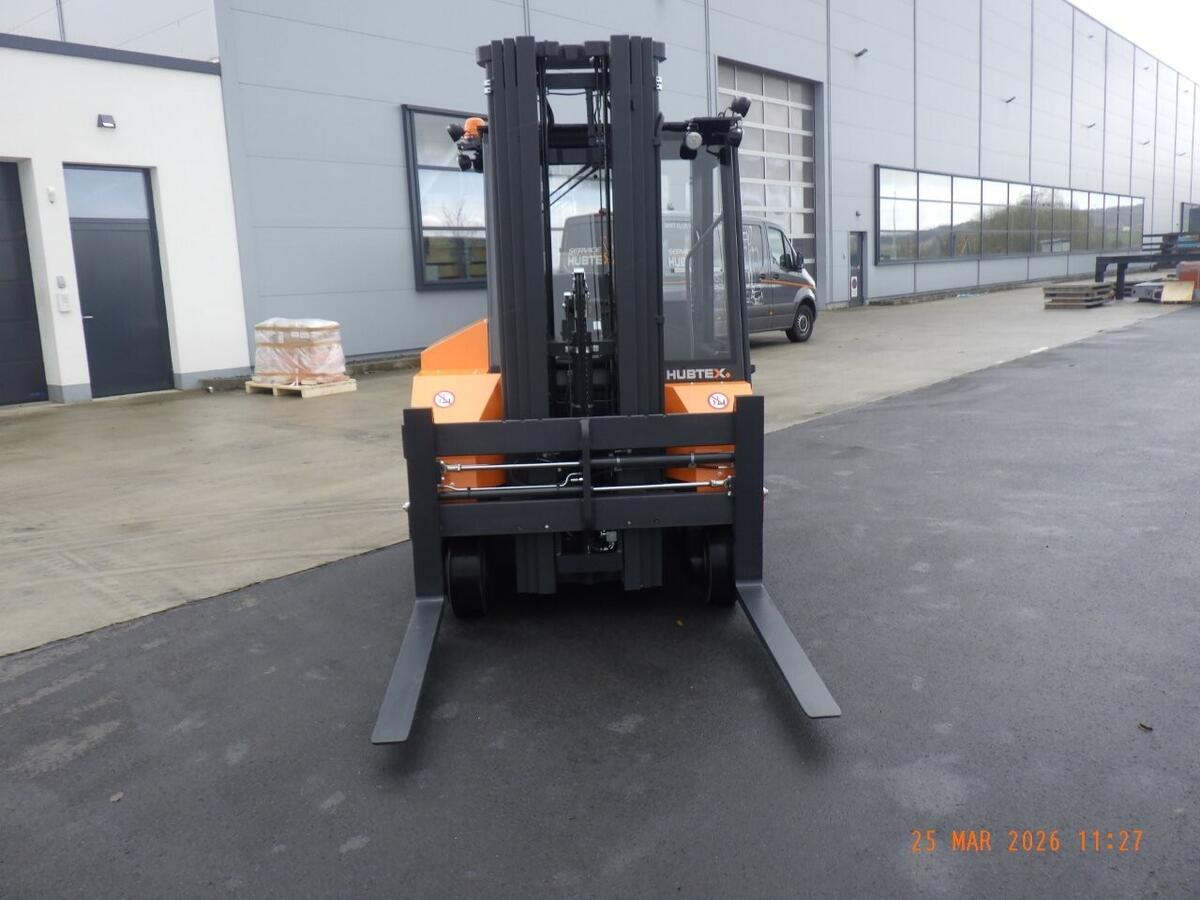 Used HUBTEX multidirectional counterbalance forklift FLUX 30, machine 71967