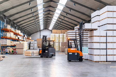 HUBTEX Stapler Flux 30 &amp; MQ 45 im Einsatz bei Tigris Building Solutions