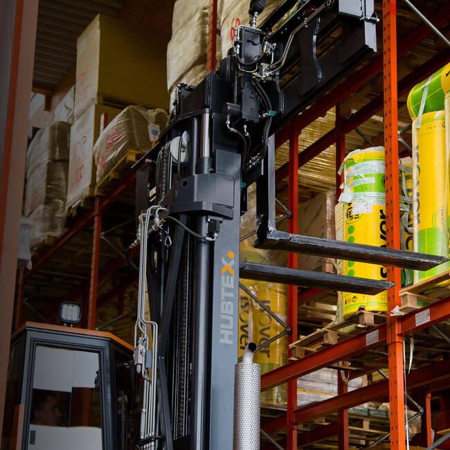 Telekopgabelzinken im Einsatz