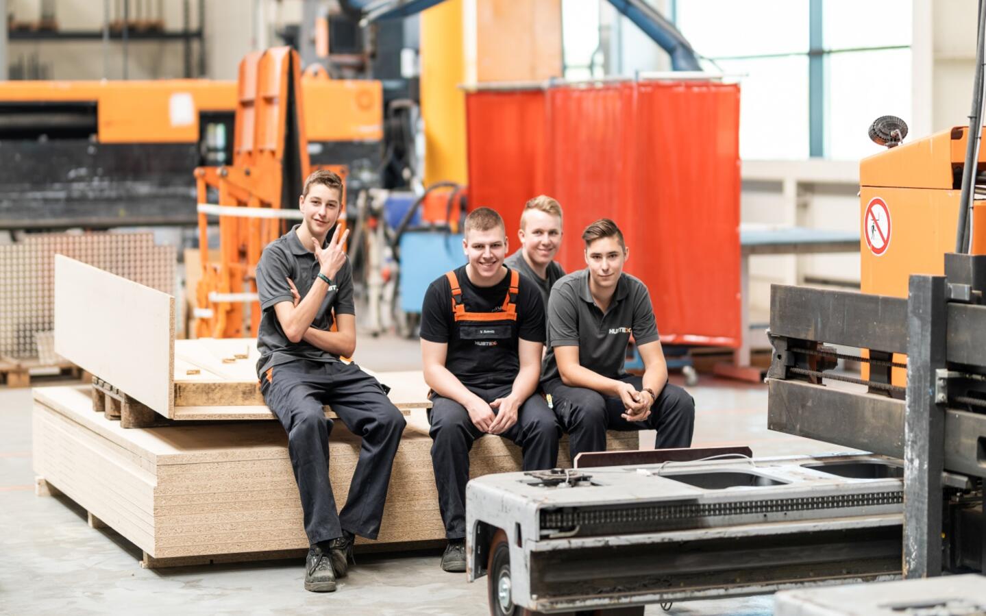 Das Miteinander steht bei HUBTEX im Mittelpunkt