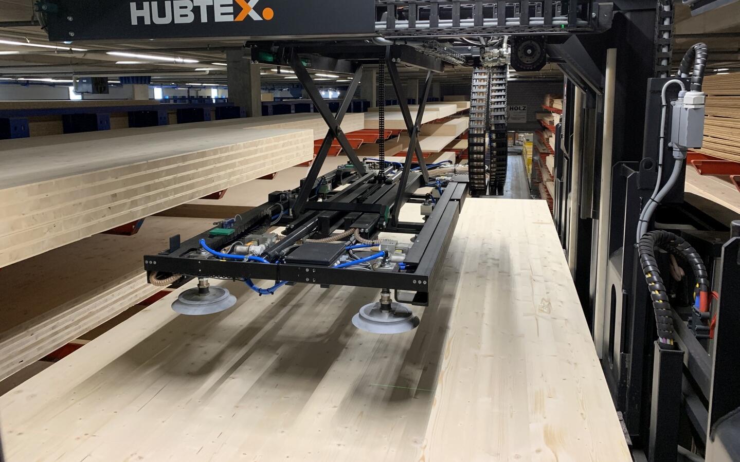 HUBTEX Vacuum in the Wood Industry