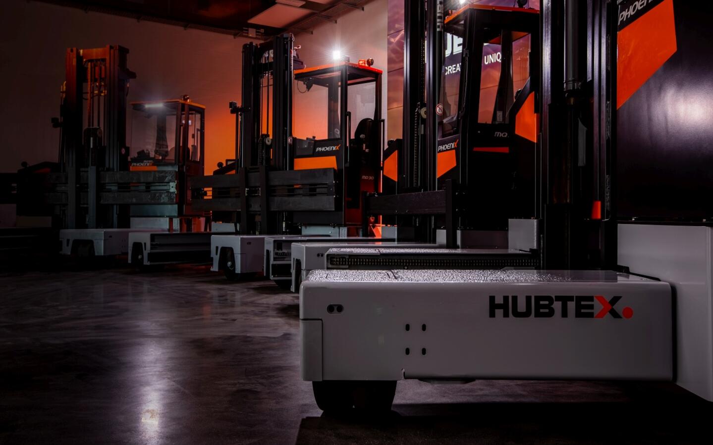 HUBTEX PhoeniX präsentiert sich in unserem neuen Kundenzentrum in Fulda