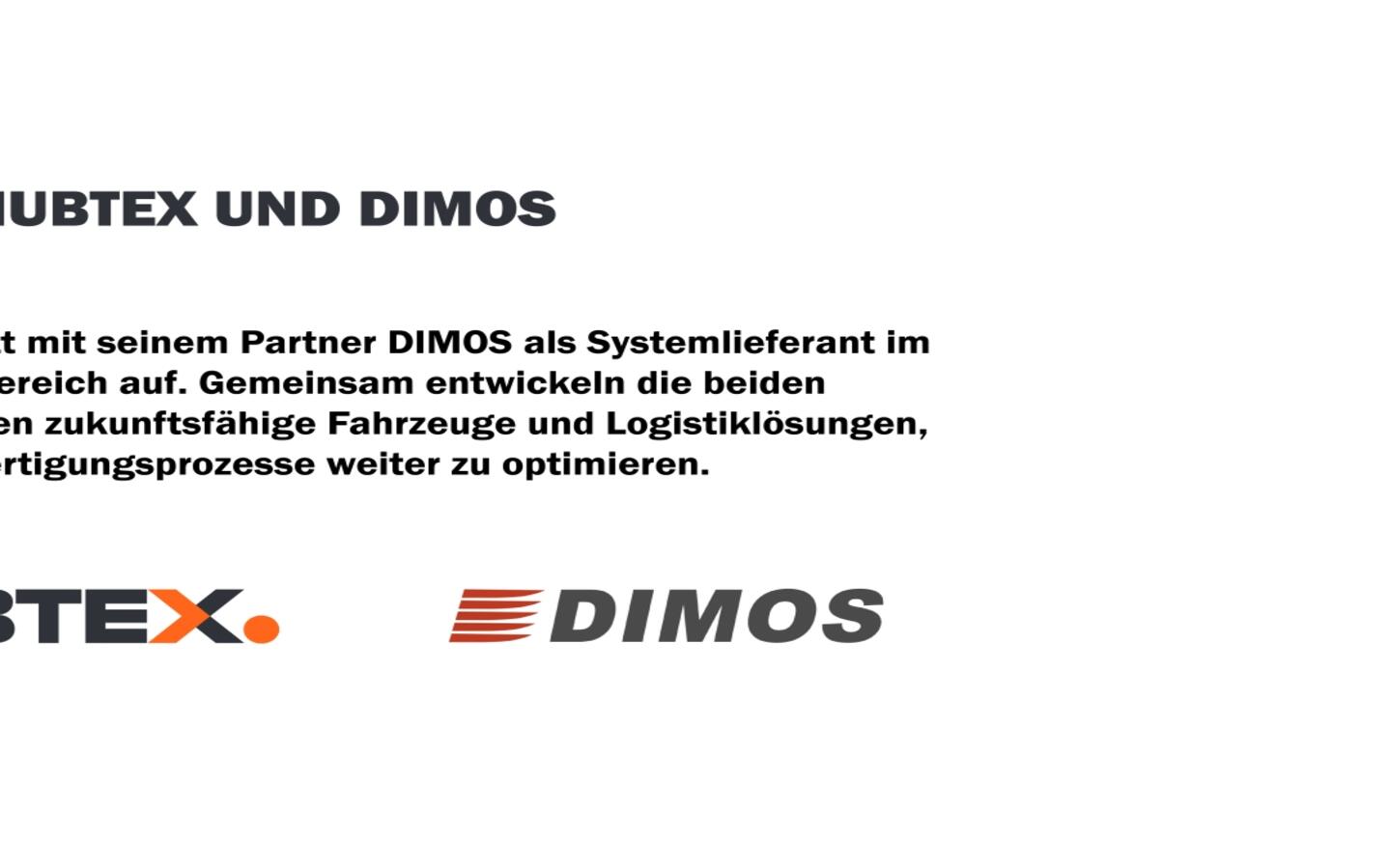 DIMOS und HUBTEX als Partner im Air Cargo Bereich