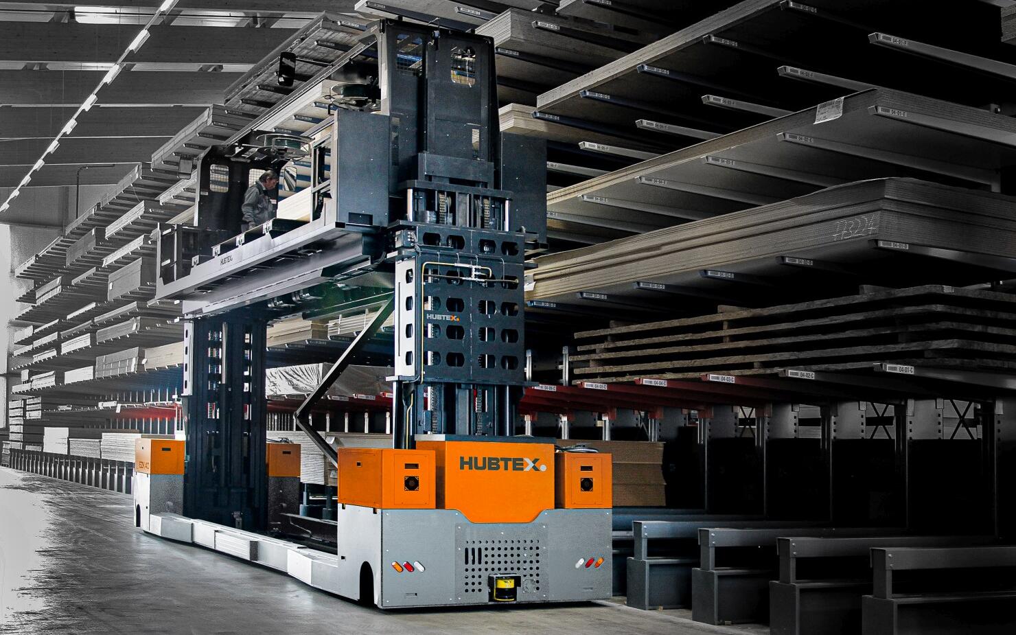 Semi-automated picking solutions for panels from HUBTEX