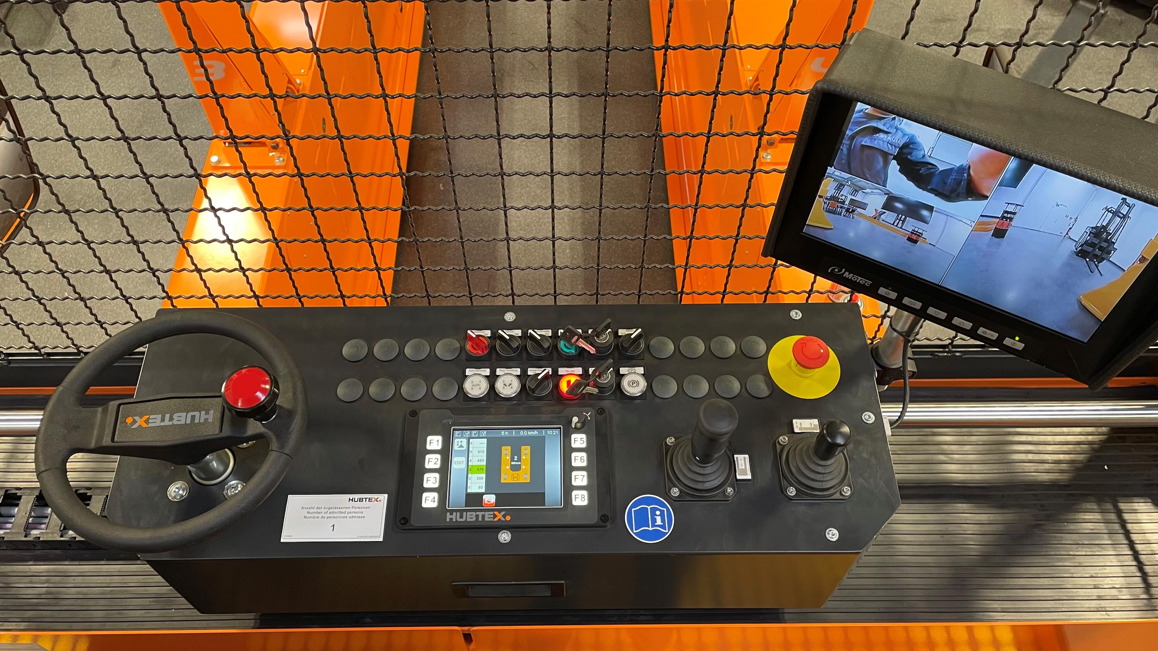 HUBTEX HIT des Glasgestell-Transporter GTR