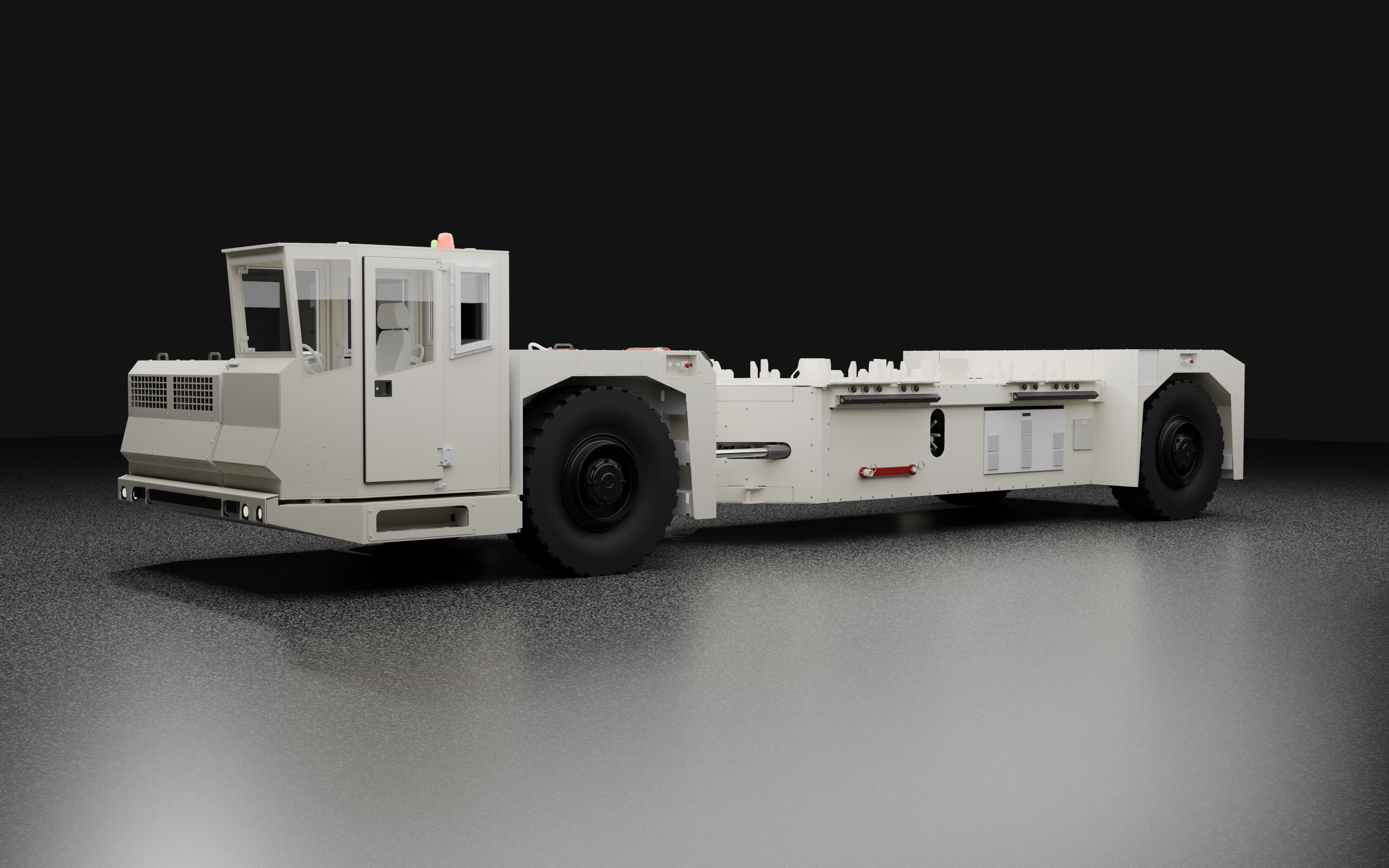Sonderlösung für die BGE: Transportwagen TW von Hubtex