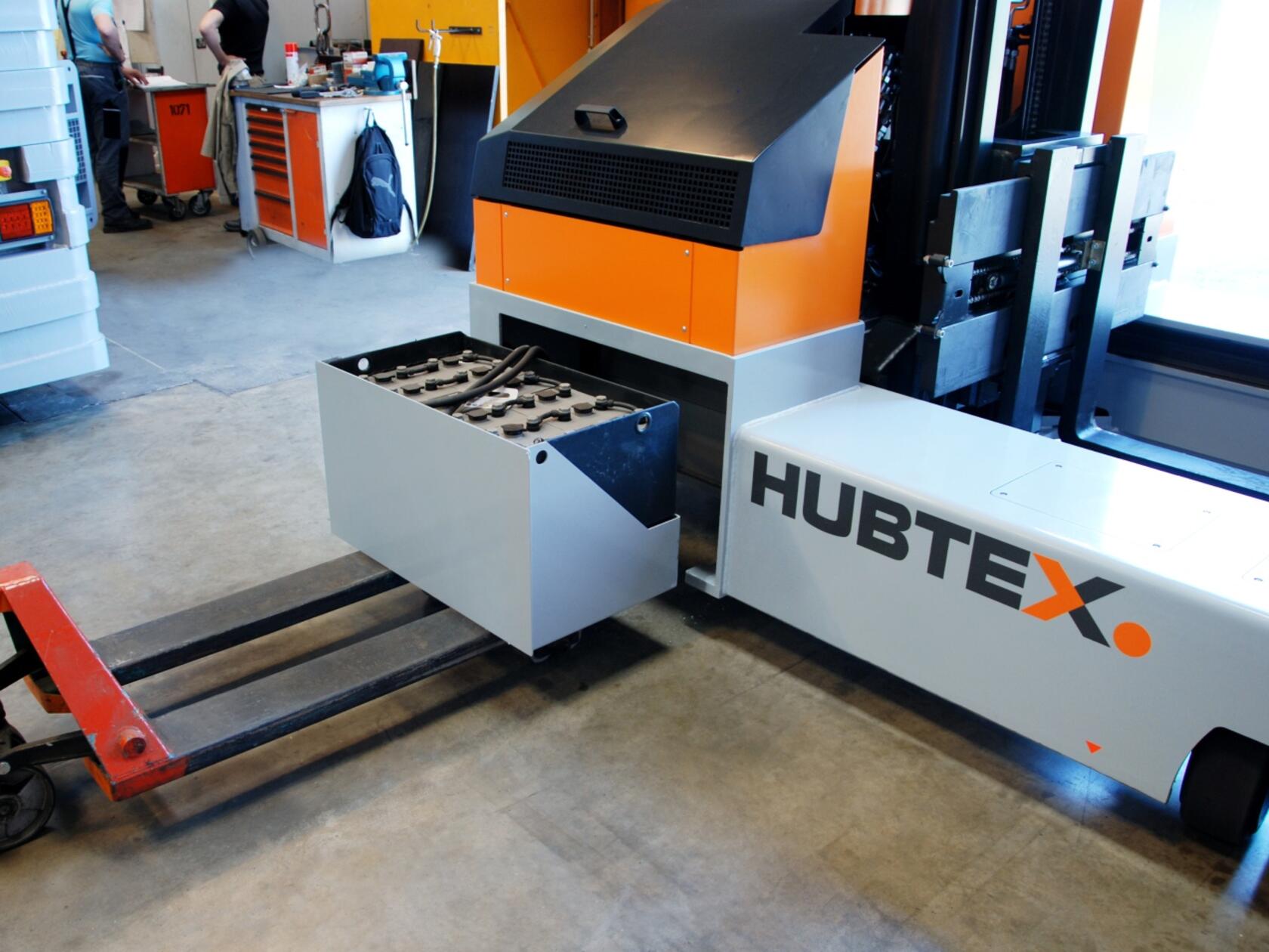 Basix 3 Wheel Universal Sideloader With Multidirectional Steering Hubtex