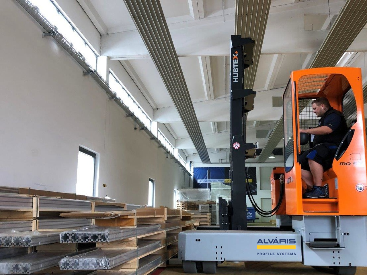 Alvaris Aluprofil Mehrwege-Stapler Austria