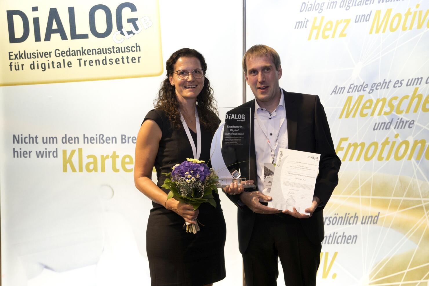 Hubtex Dialog Award Gewinner 2021