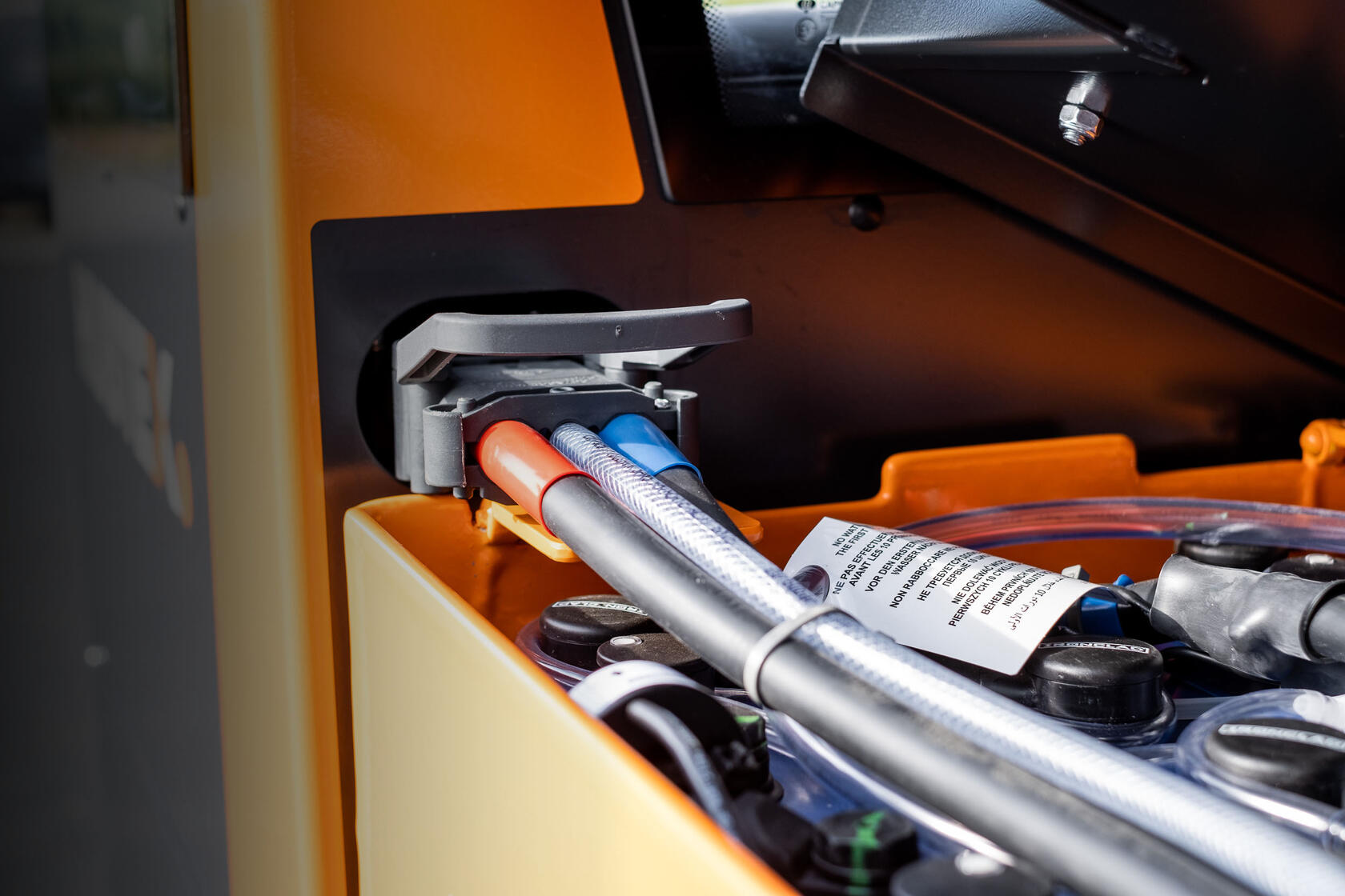 Blei Säure Batterie im Einsatz
