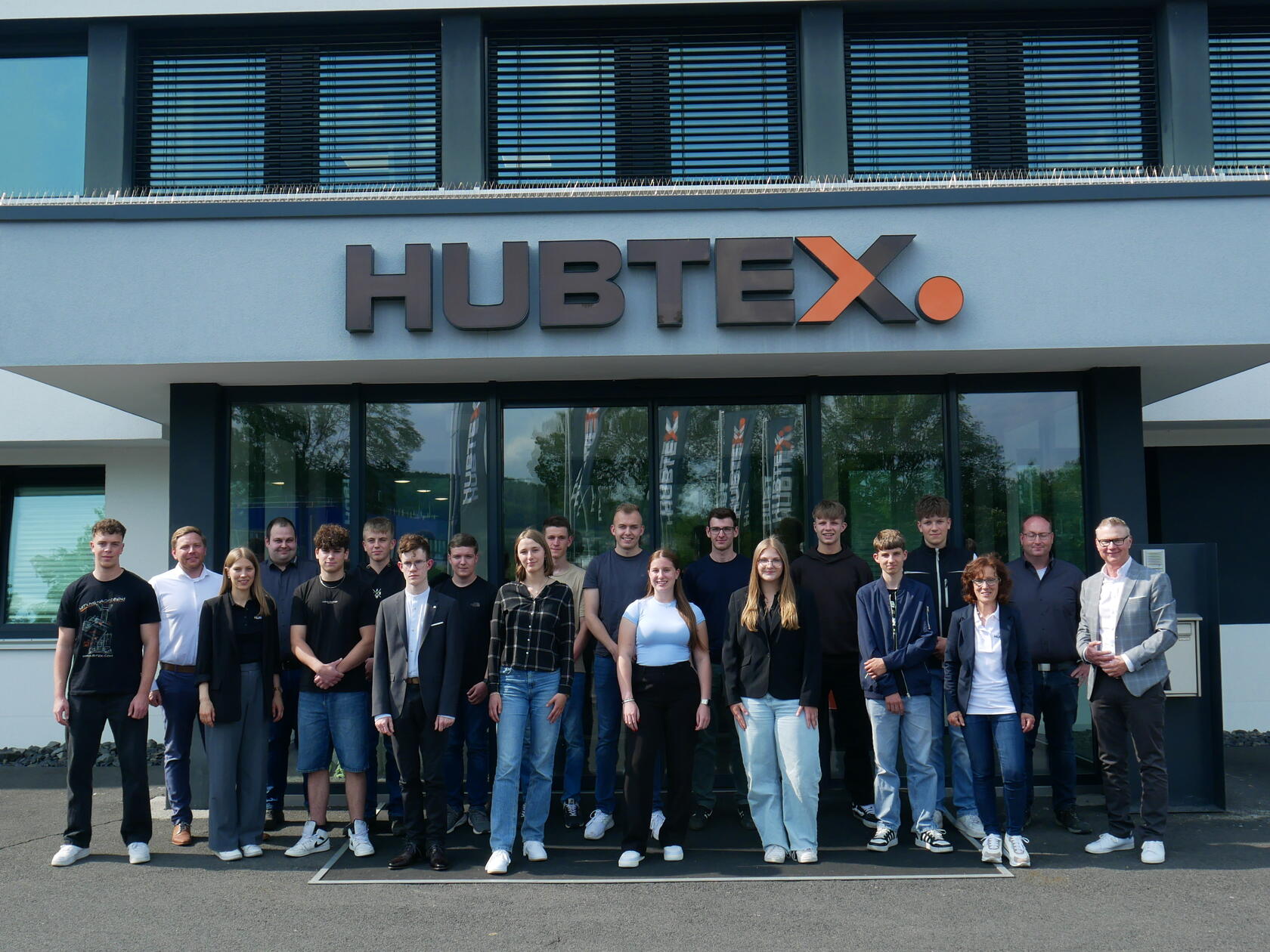 HUBTEX Infonachmittag mit den Azubis