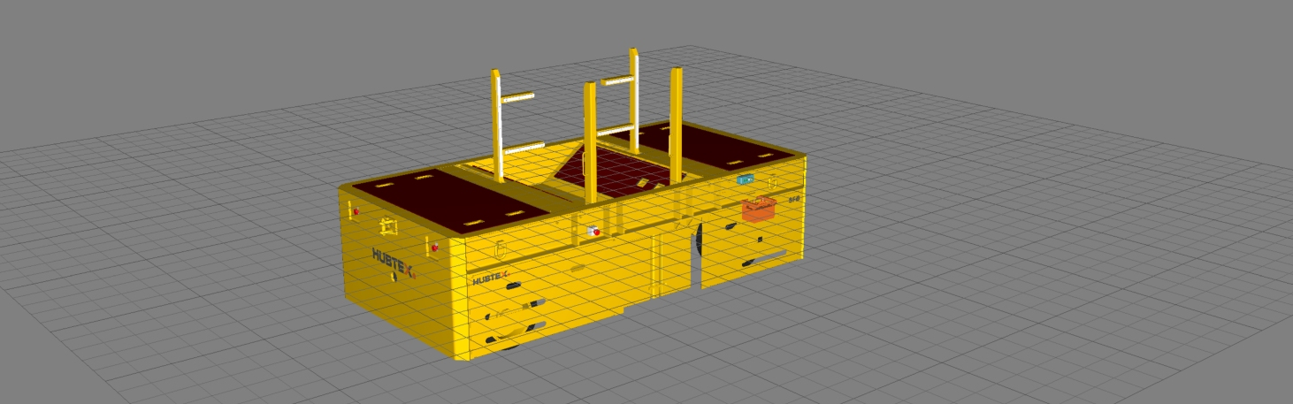 Modelo de la plataforma transportadora