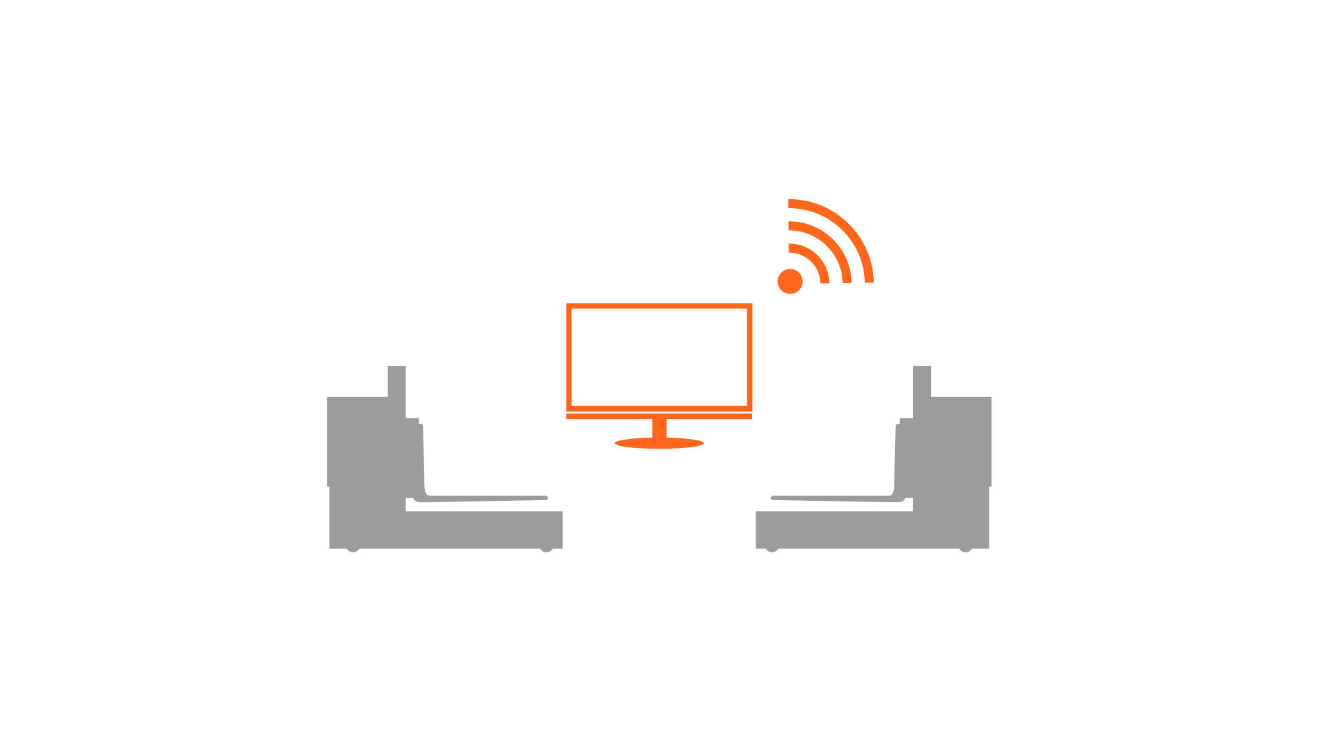 Full automated forklift truck (AGV)