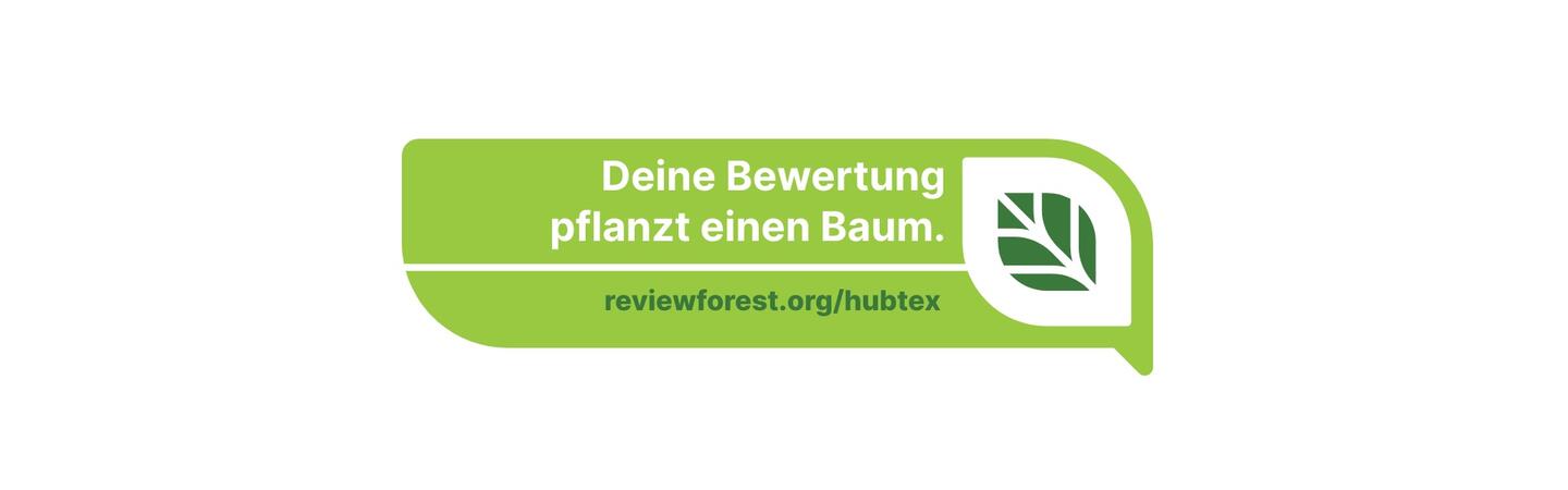 Hubtex bei Reviewforest - Nachhaltigkeit liegt uns am Herzen