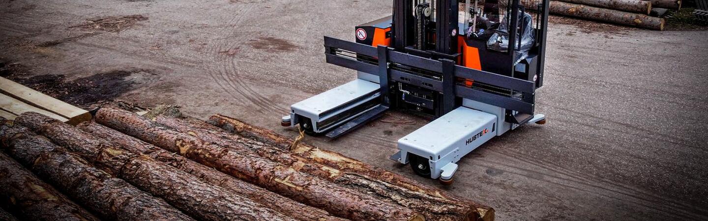 MaxX Mehrwegestapler in der Holzindustrie