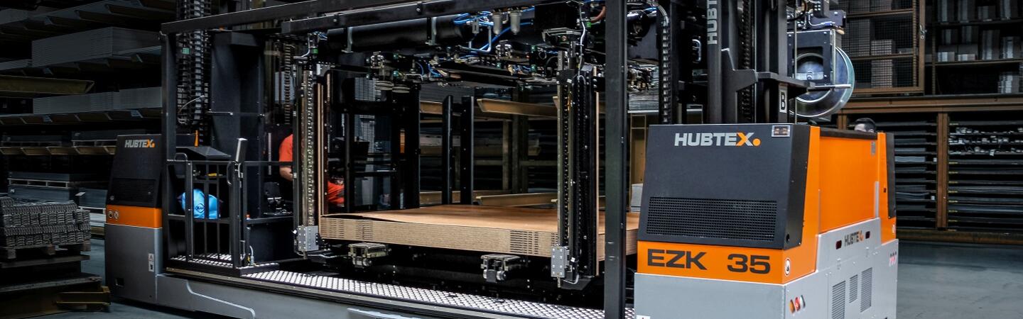 De elektrische dubbelzijdige orderpicker met techniek voor opname via vacuüm