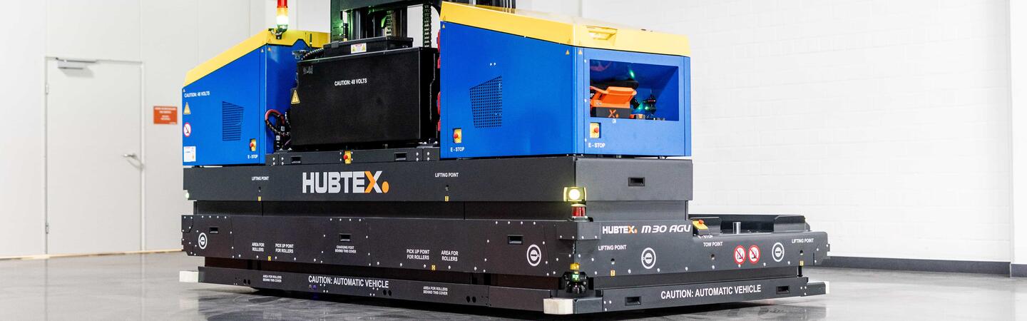 HUBTEX multidirectional forklift PHOENIX AGV